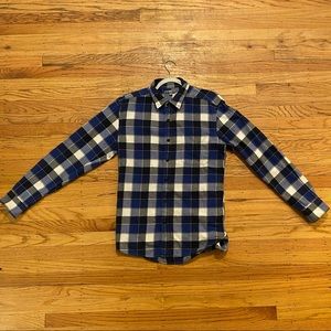 Uniqlo men’s flannel button down size med